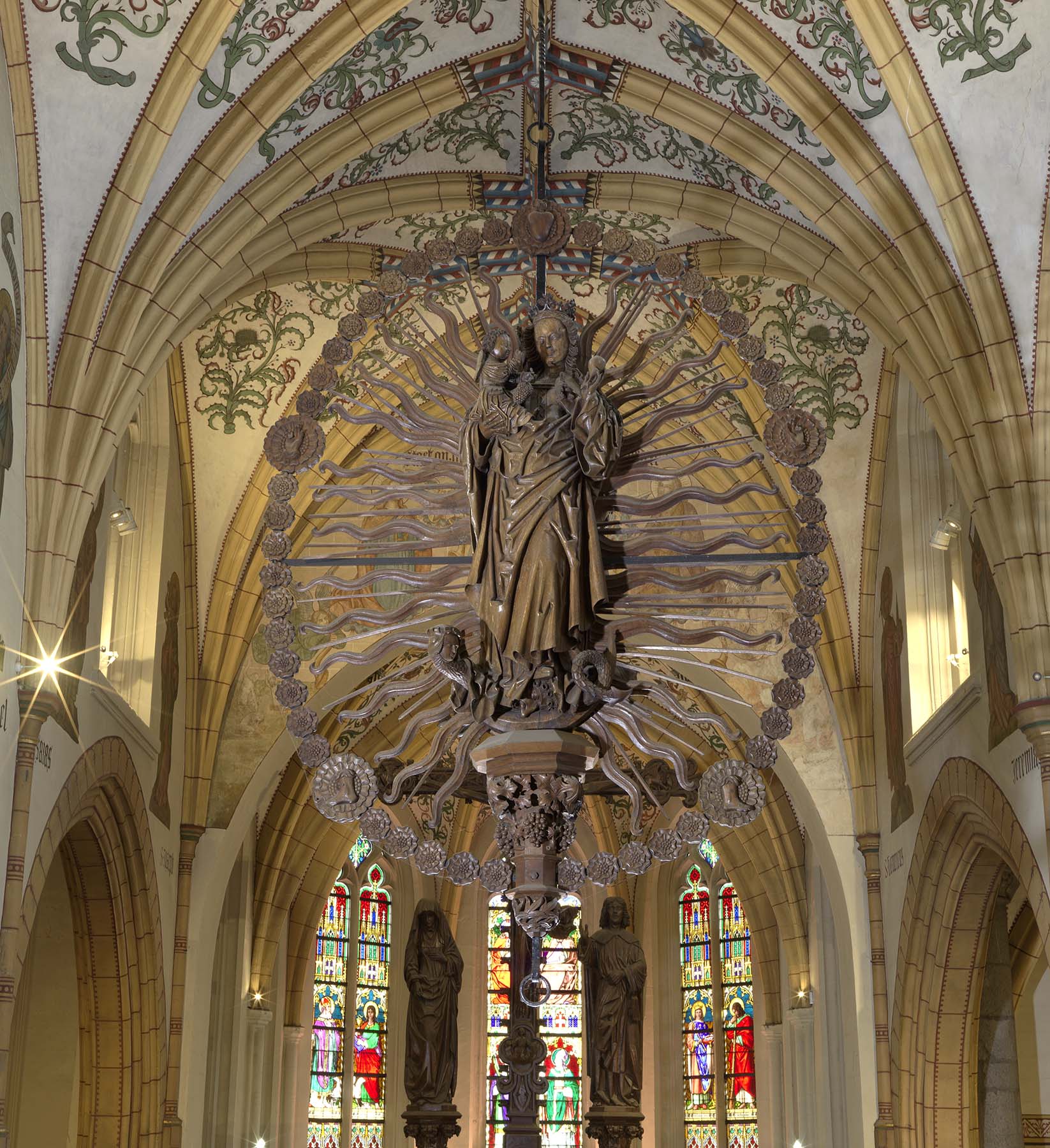 Sint-Lambertuskerk in Neeroeteren (interieur)