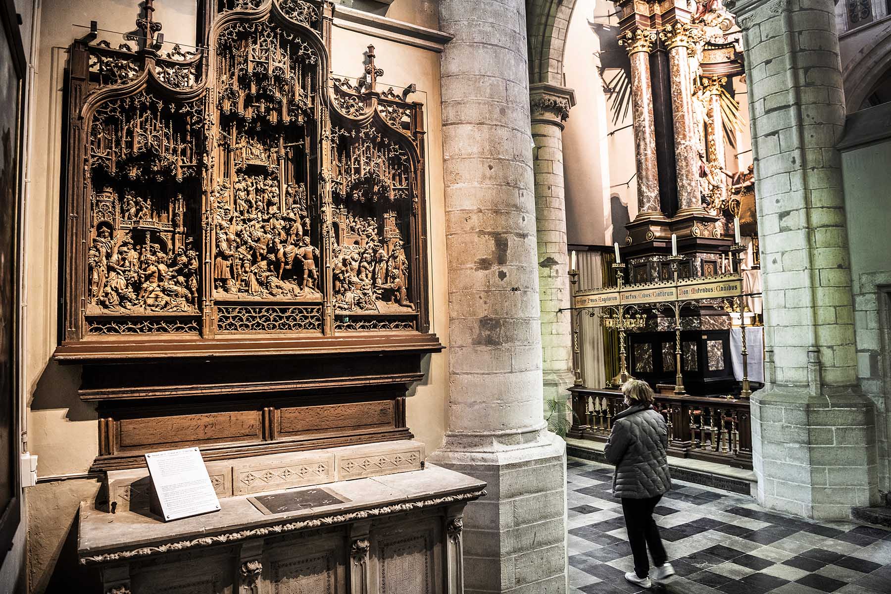 Sint-Waldetrudiskerk in Herentals (interieur)