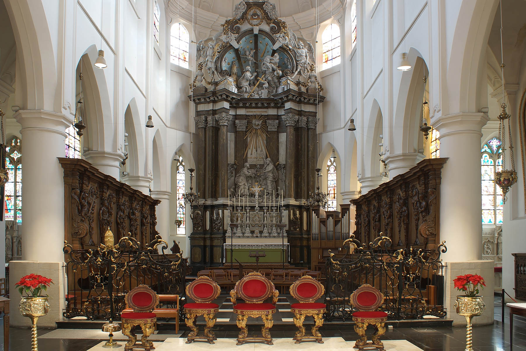 Sint-Pieterskerk in Turnhout (interieur)