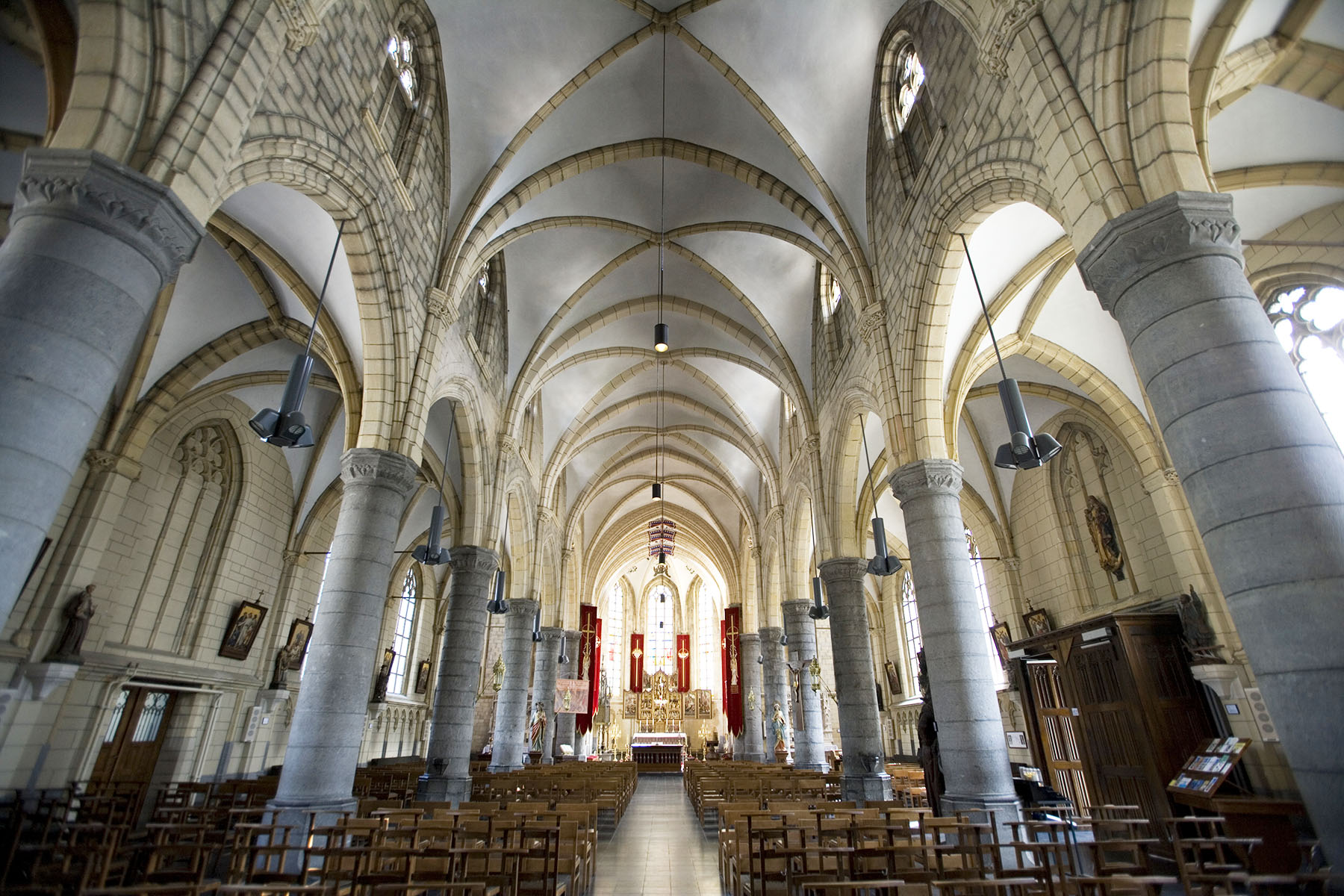 Sint-Laurentiuskerk in Bocholt (interieur)