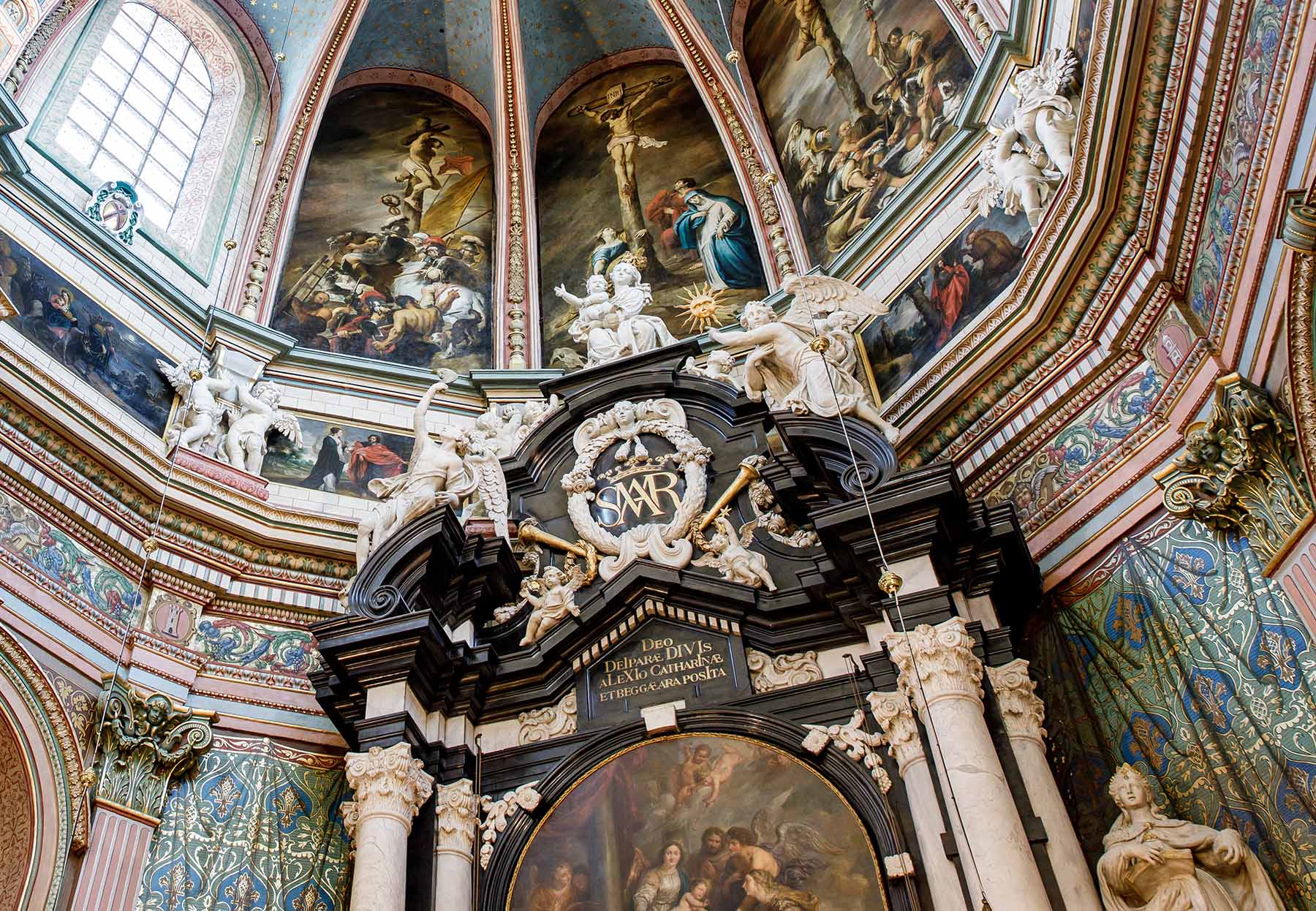 Begijnhofkerk in Mechelen (interieur)