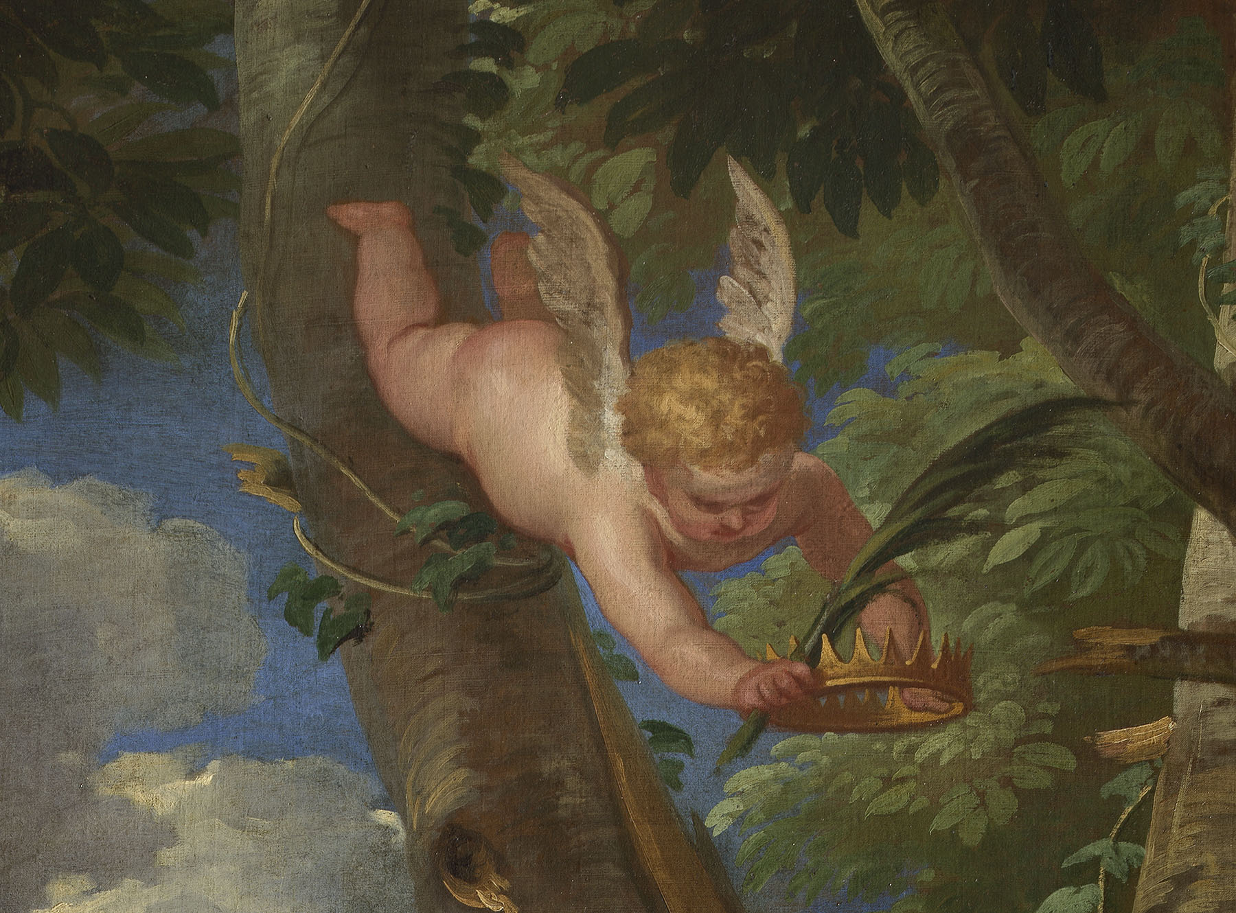 De marteldood van de Heilige Bartholomeus, Anoniem (detail)