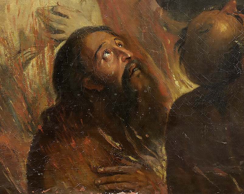 Christus wast met zijn bloed de zielen uit het vagevuur vrij van Vigor Bouquet (detail)