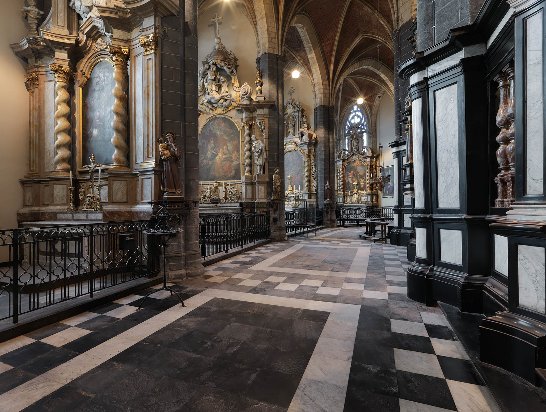 Sint-Jacobskerk in Gent (Interieur)