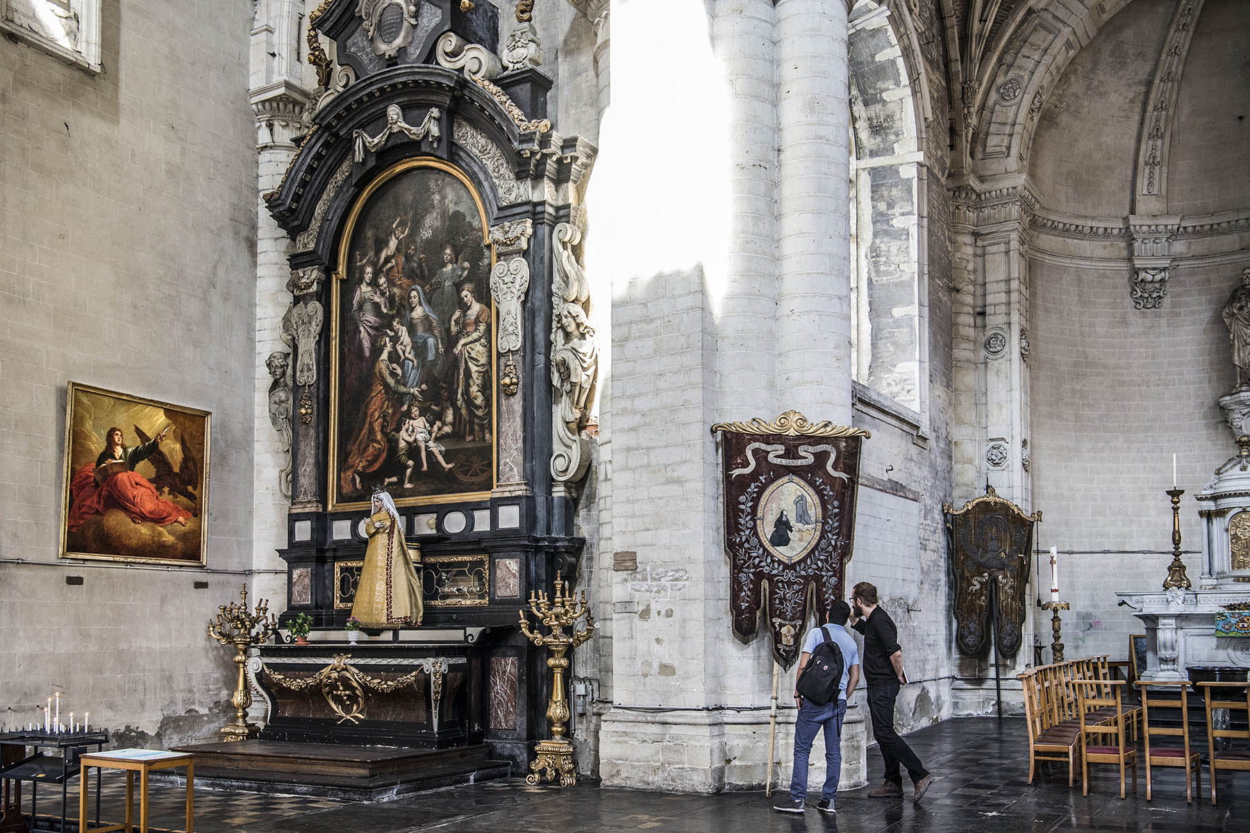 Sint-Jan Baptist ten Begijnhofkerk in Brussel (interieur)