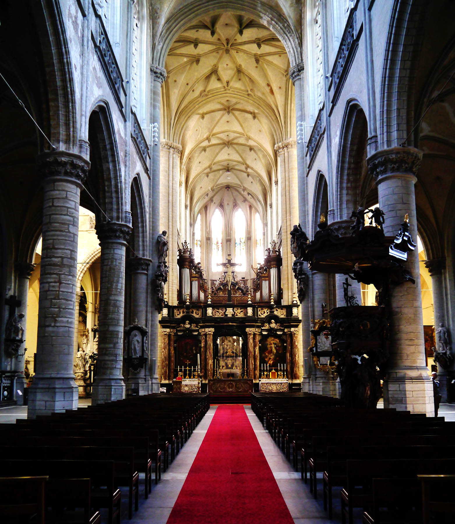 Sint-Jacobskerk in Antwerpen (interieur)