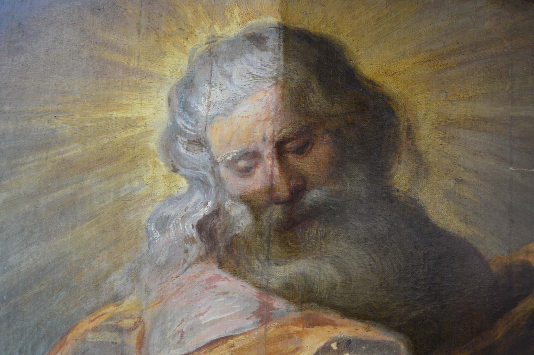 De terugkeer van de Heilige Familie van Peter Paul Rubens (detail)