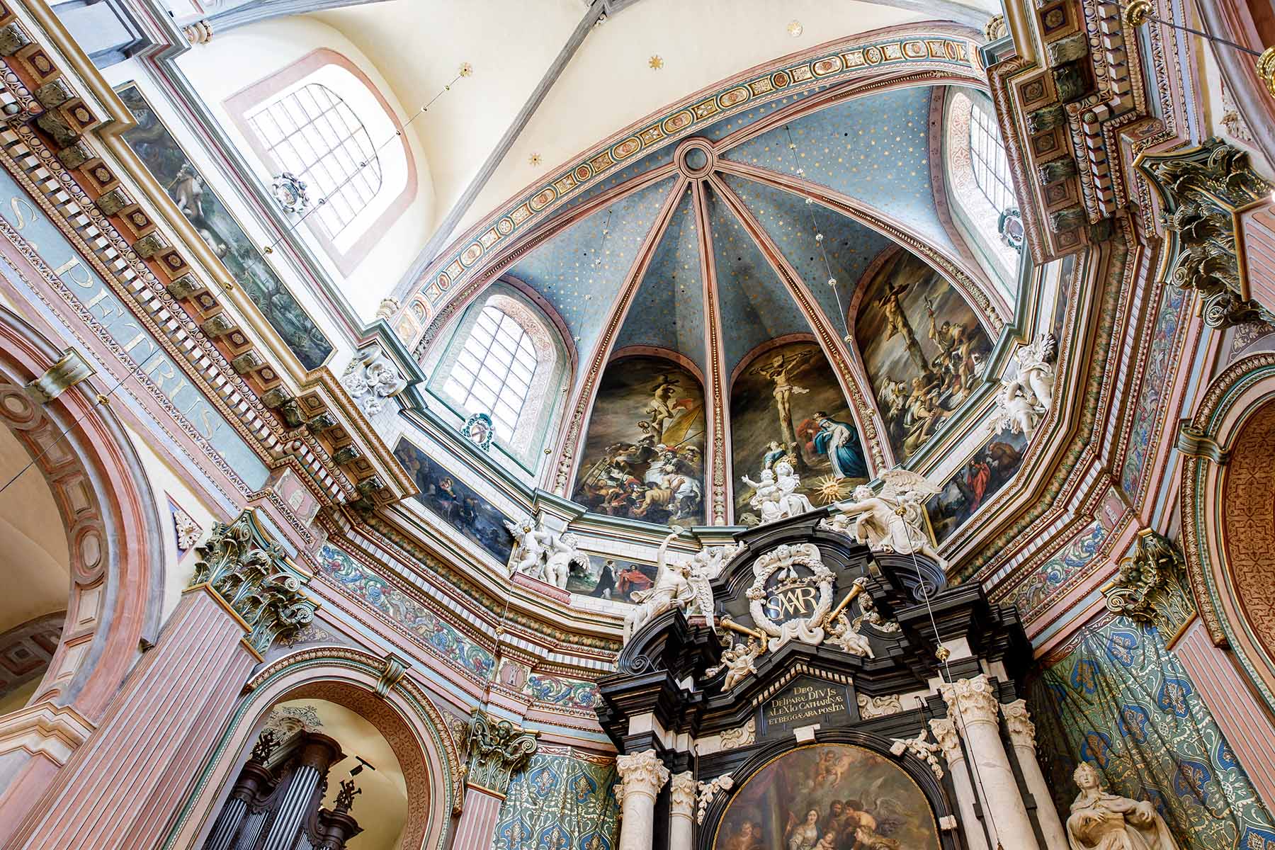 Begijnhofkerk in Mechelen (interieur)