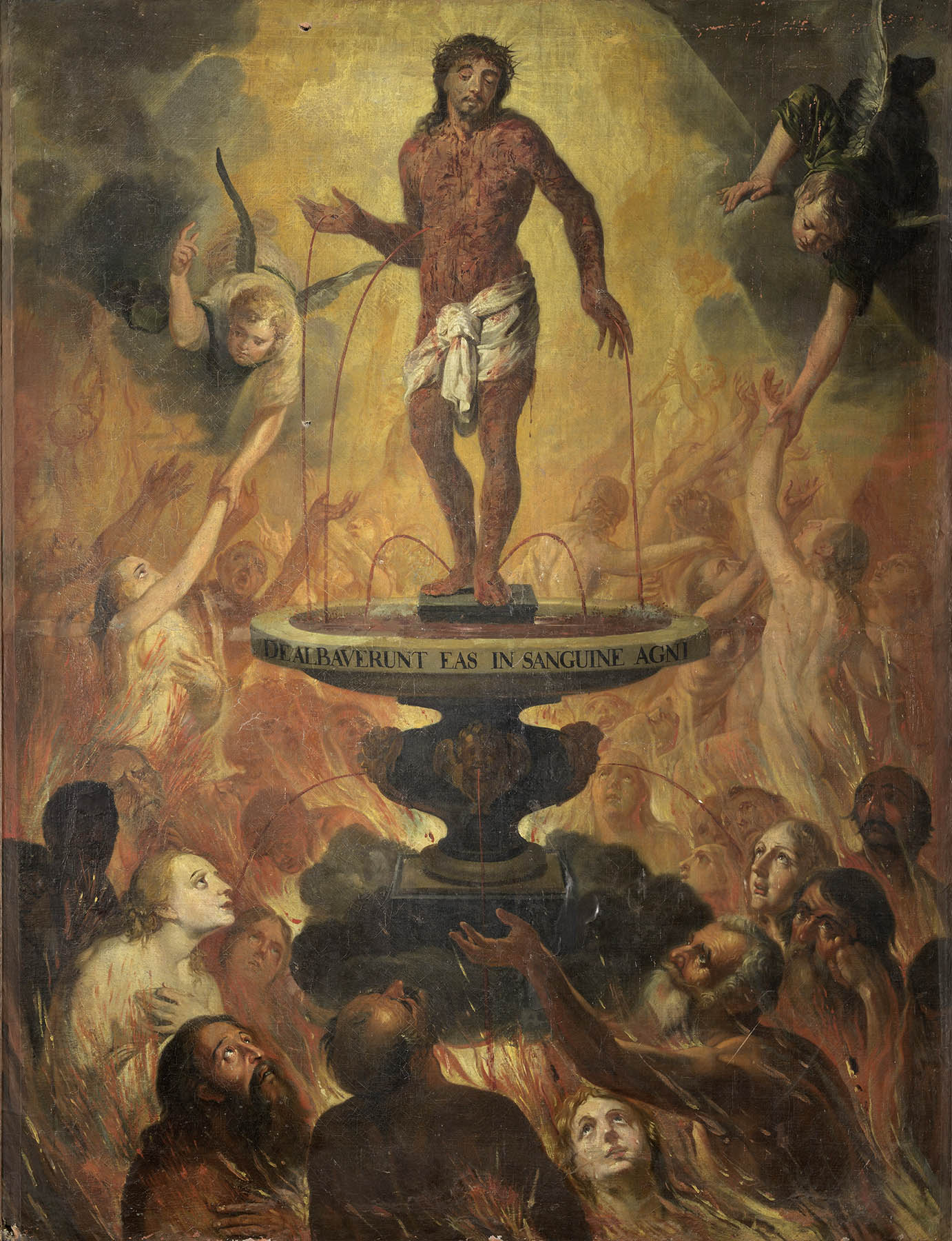 Christus wast met zijn bloed de zielen uit het vagevuur vrij van Vigor Bouquet