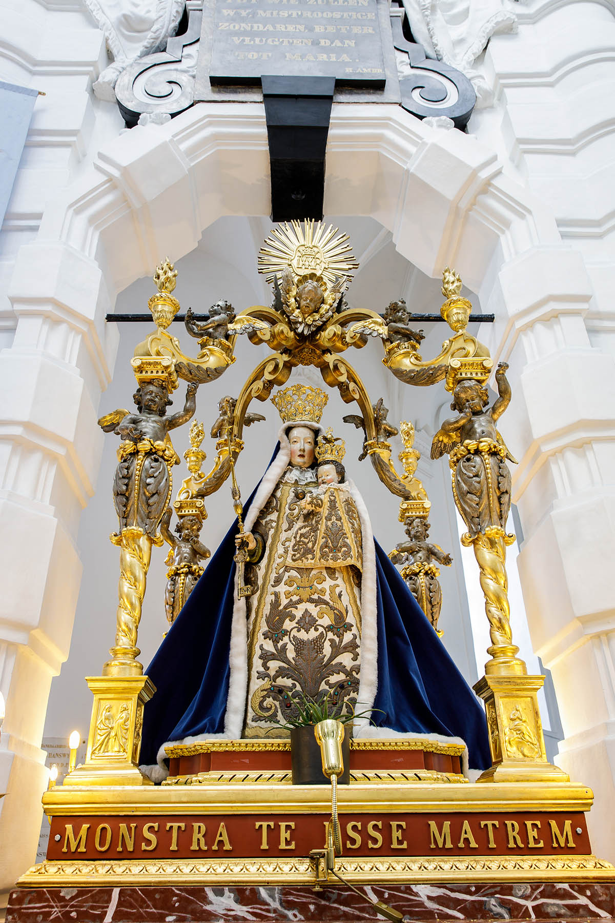 Beeld van Onze-Lieve-Vrouw van Hanswijkbasiliek