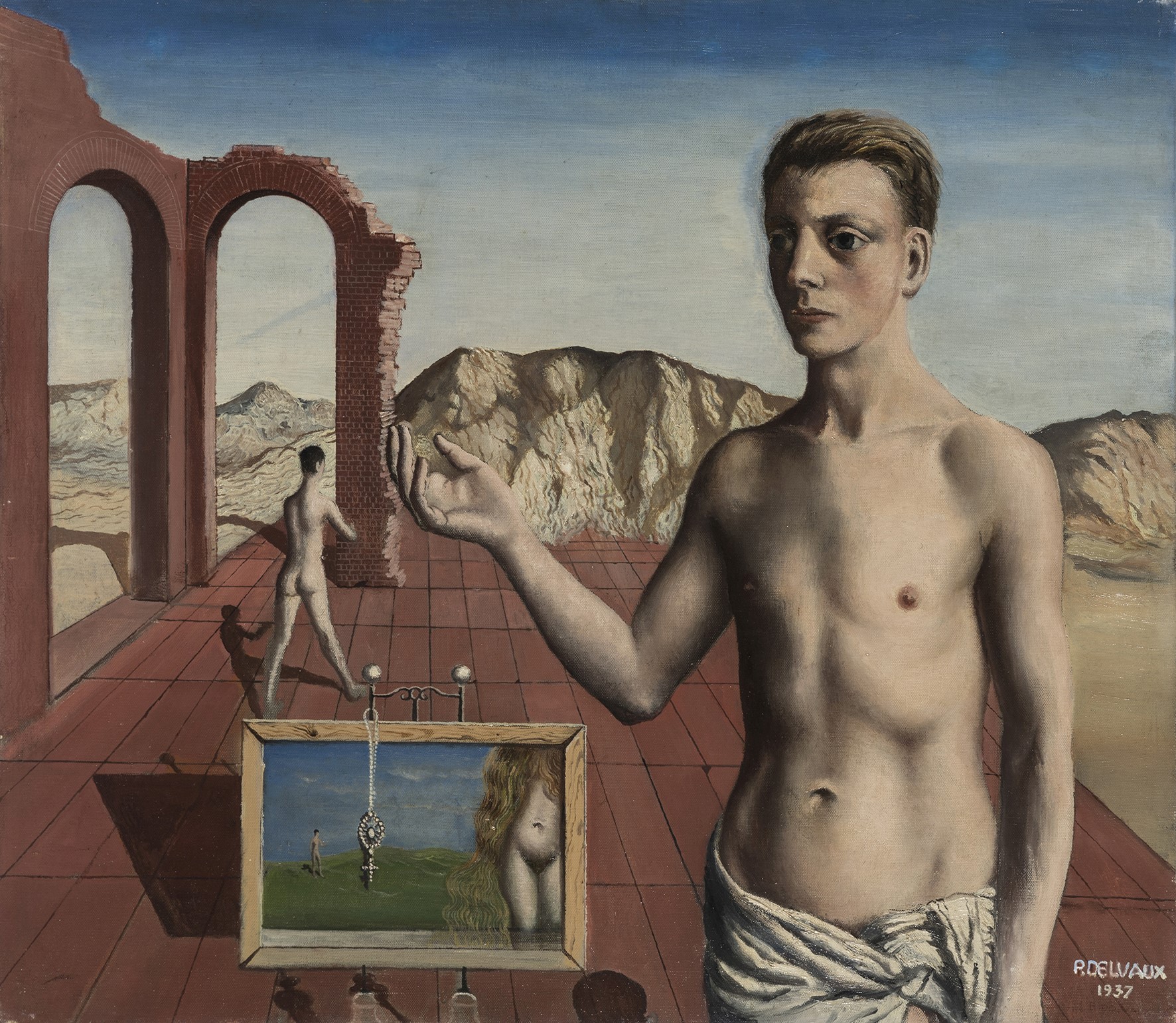 Sint-Idesbald Paul Delvaux Le Récitant